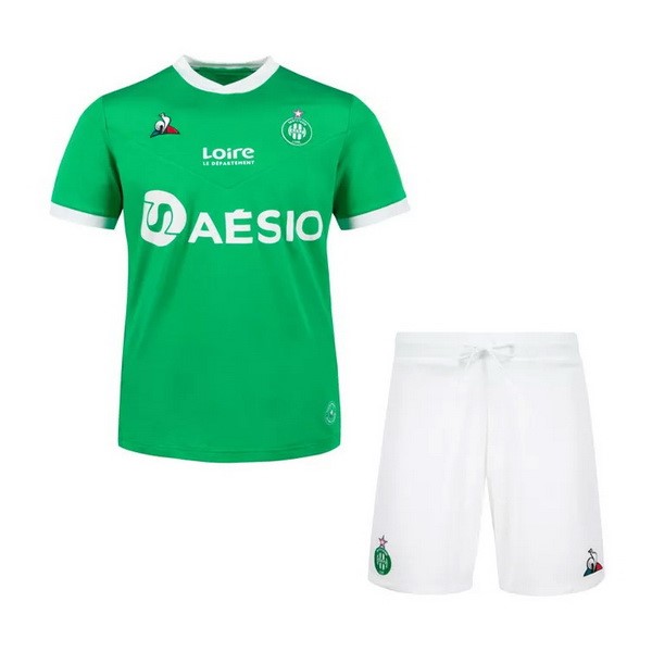 Maillot Football Saint étienne Domicile Enfant 2020-21 Vert